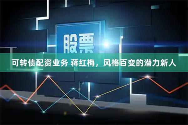 可转债配资业务 蒋红梅，风格百变的潜力新人