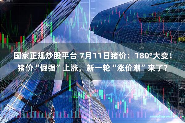 国家正规炒股平台 7月11日猪价：180°大变！猪价“倔强”上涨，新一轮“涨价潮”来了？